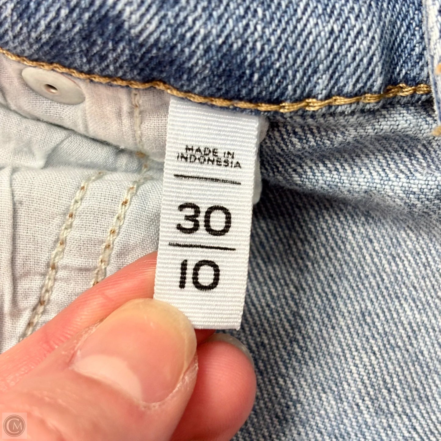 Shorts By Loft In Blue Denim, Size: 10