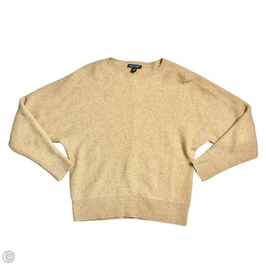 Sweater Cashmere By Saks Fifth Avenue In Tan, Size: M