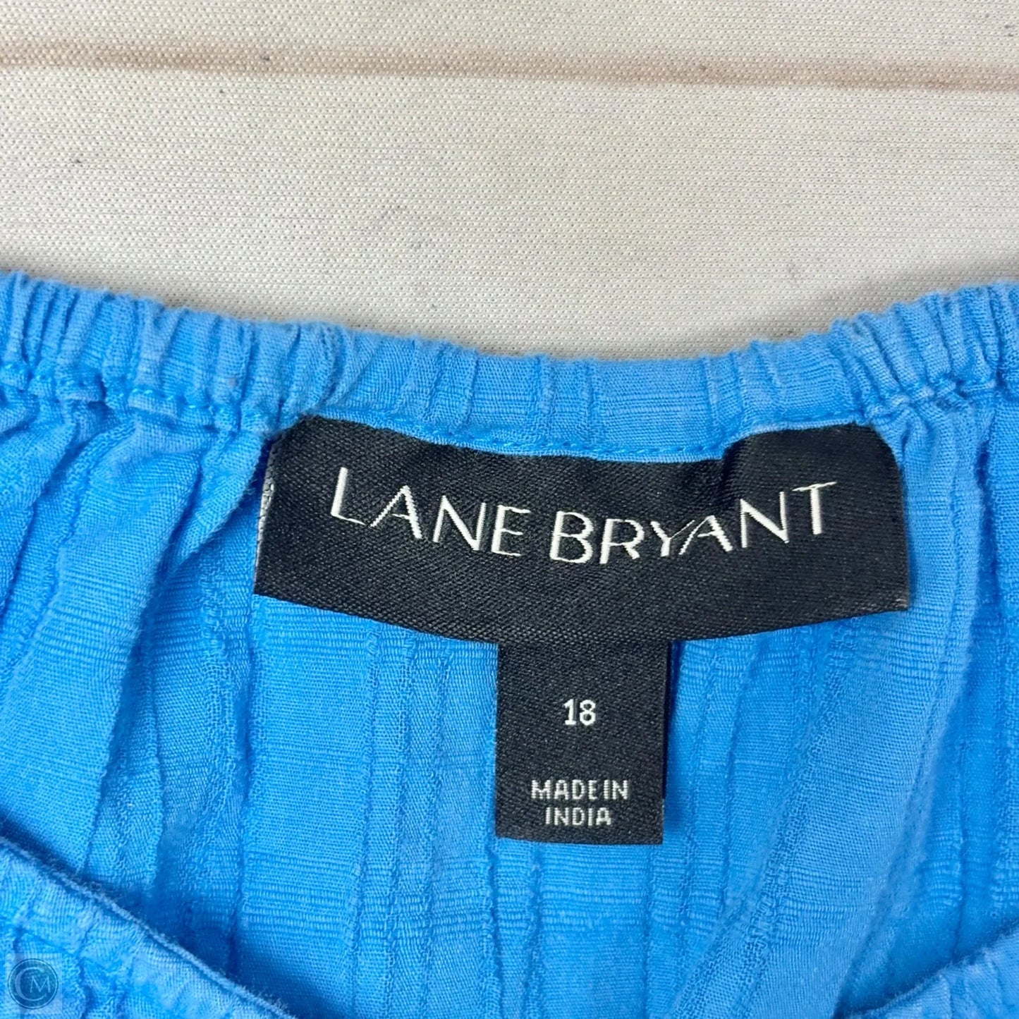 Tank Top By Lane Bryant In Blue, Size: 1x