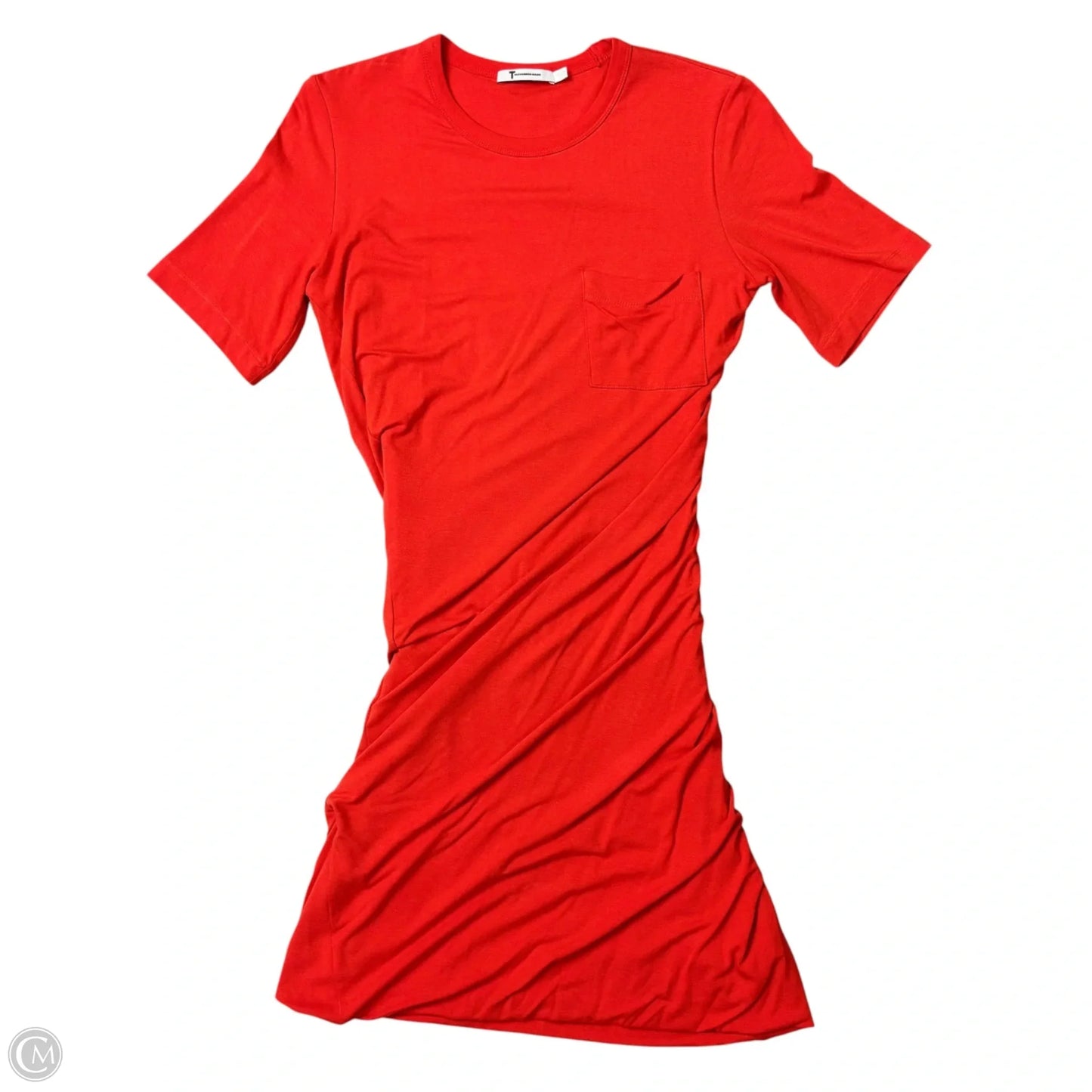 Dress Casual Midi By Alexander Wang In Orange, Size: L