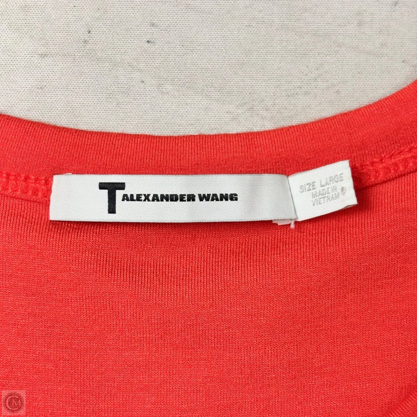 Dress Casual Midi By Alexander Wang In Orange, Size: L