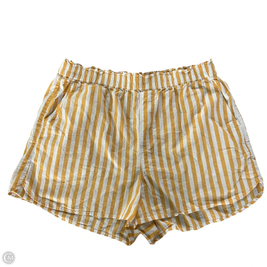 Shorts By Madewell In Striped Pattern, Size: L