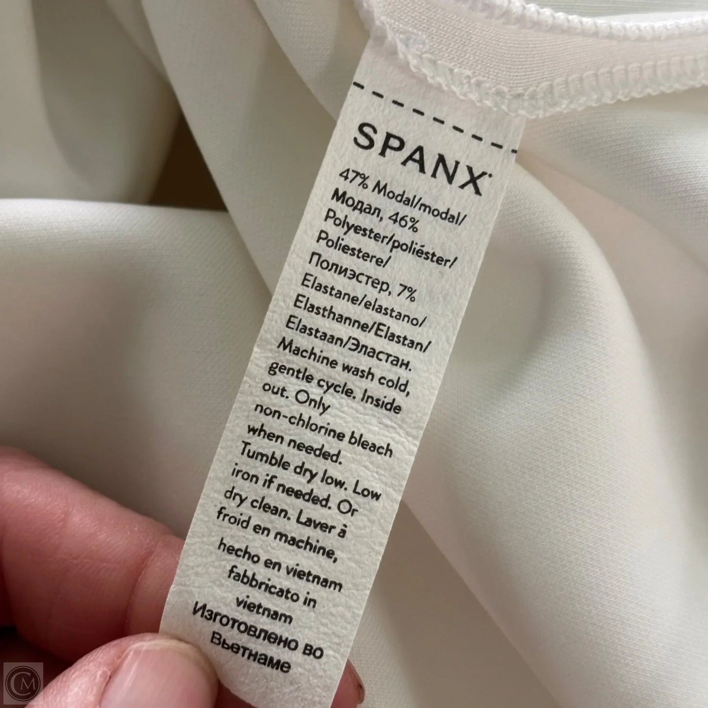 Dress Casual Midi By Spanx In White, Size: L