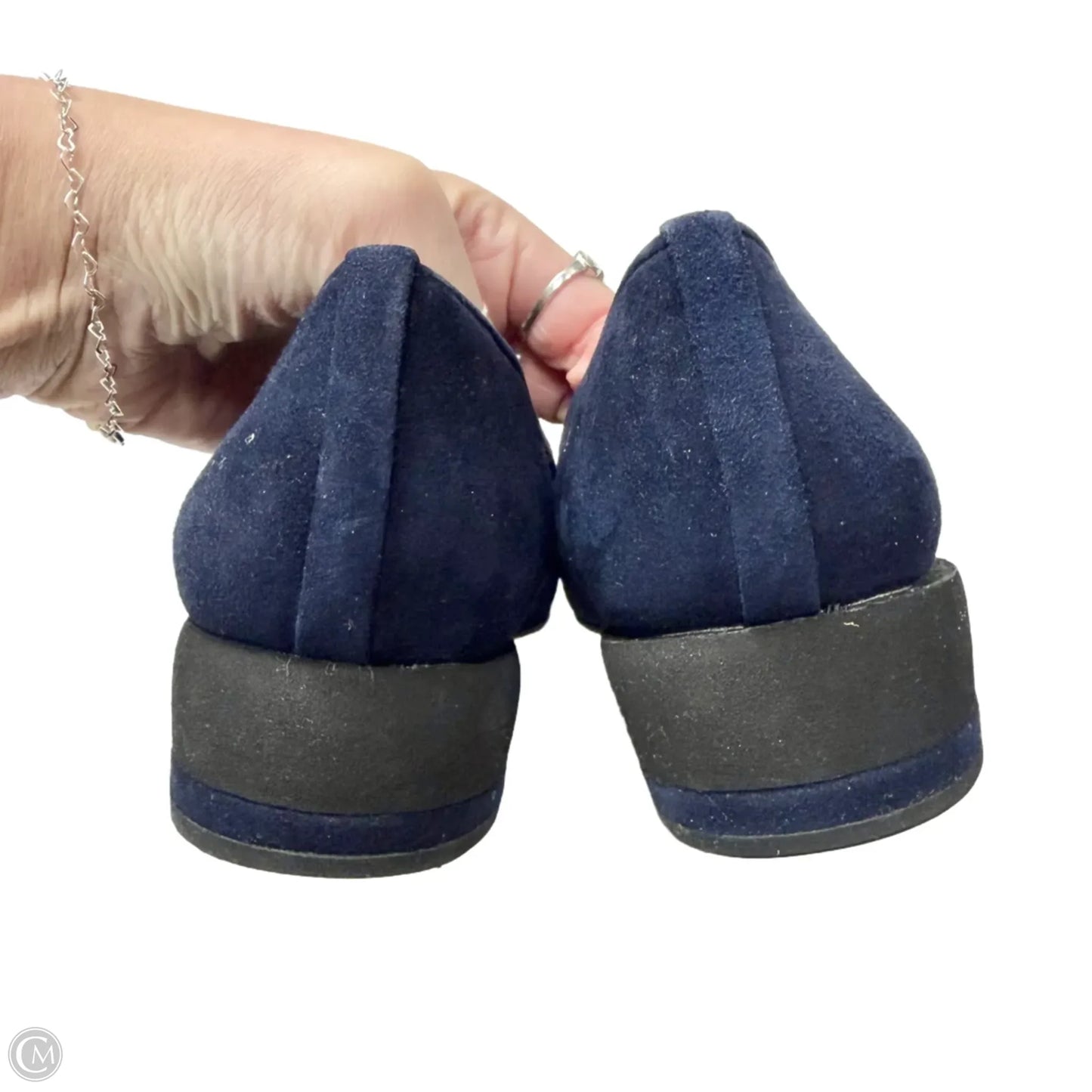 Shoes Flats By Stuart Weitzman In Navy, Size: 7