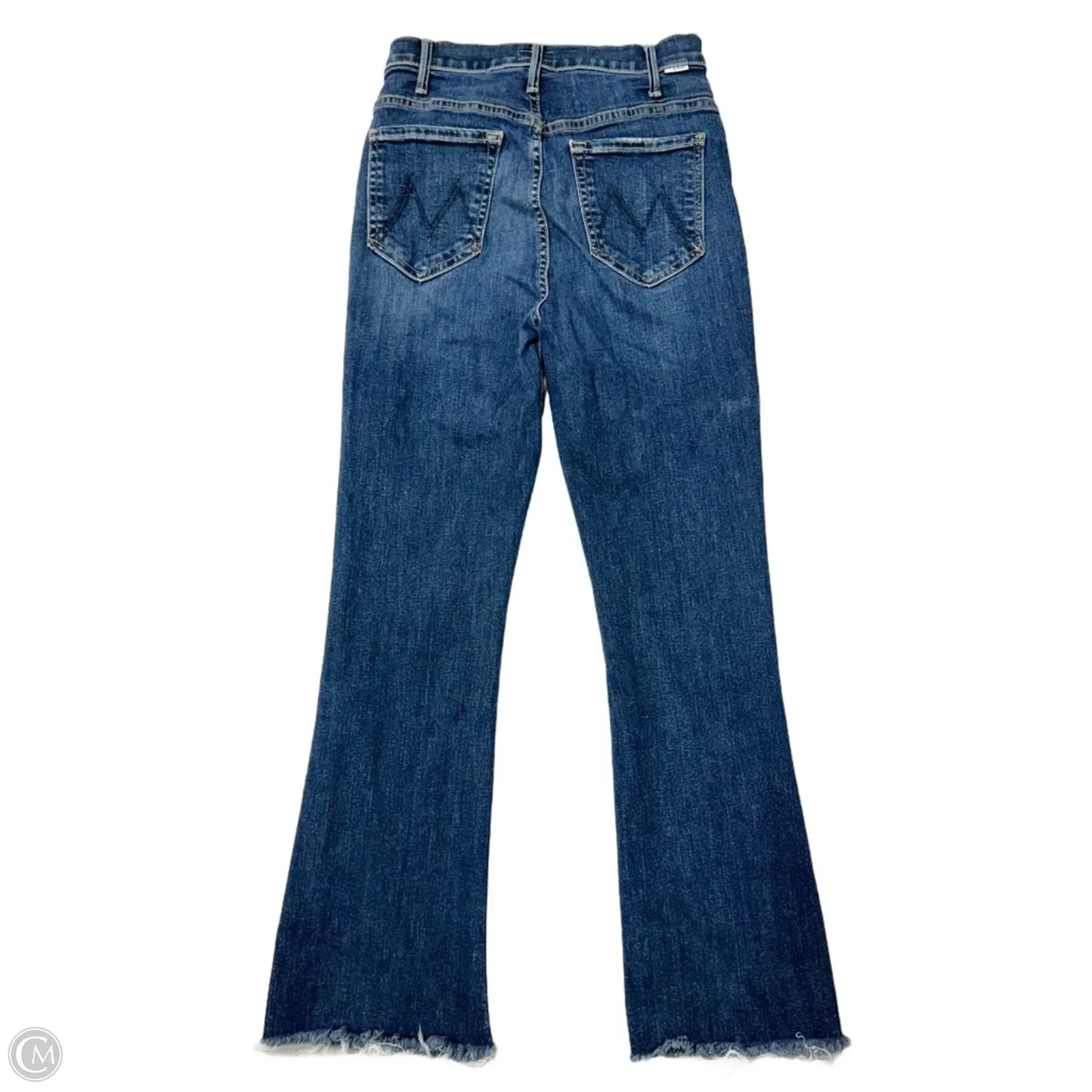 Jeans Boot Cut By Mother In Blue Denim, Size: 4