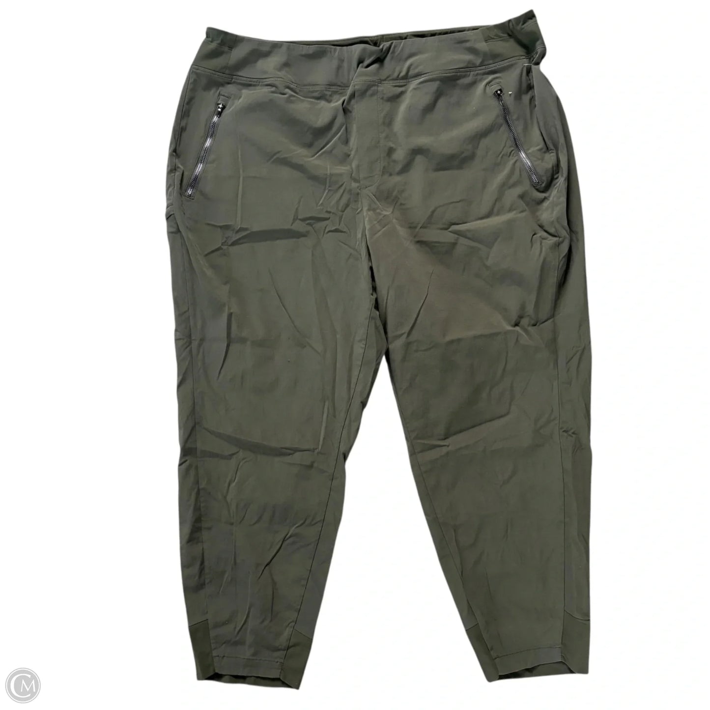 Athletic Pants By Athleta In Green, Size: 2x