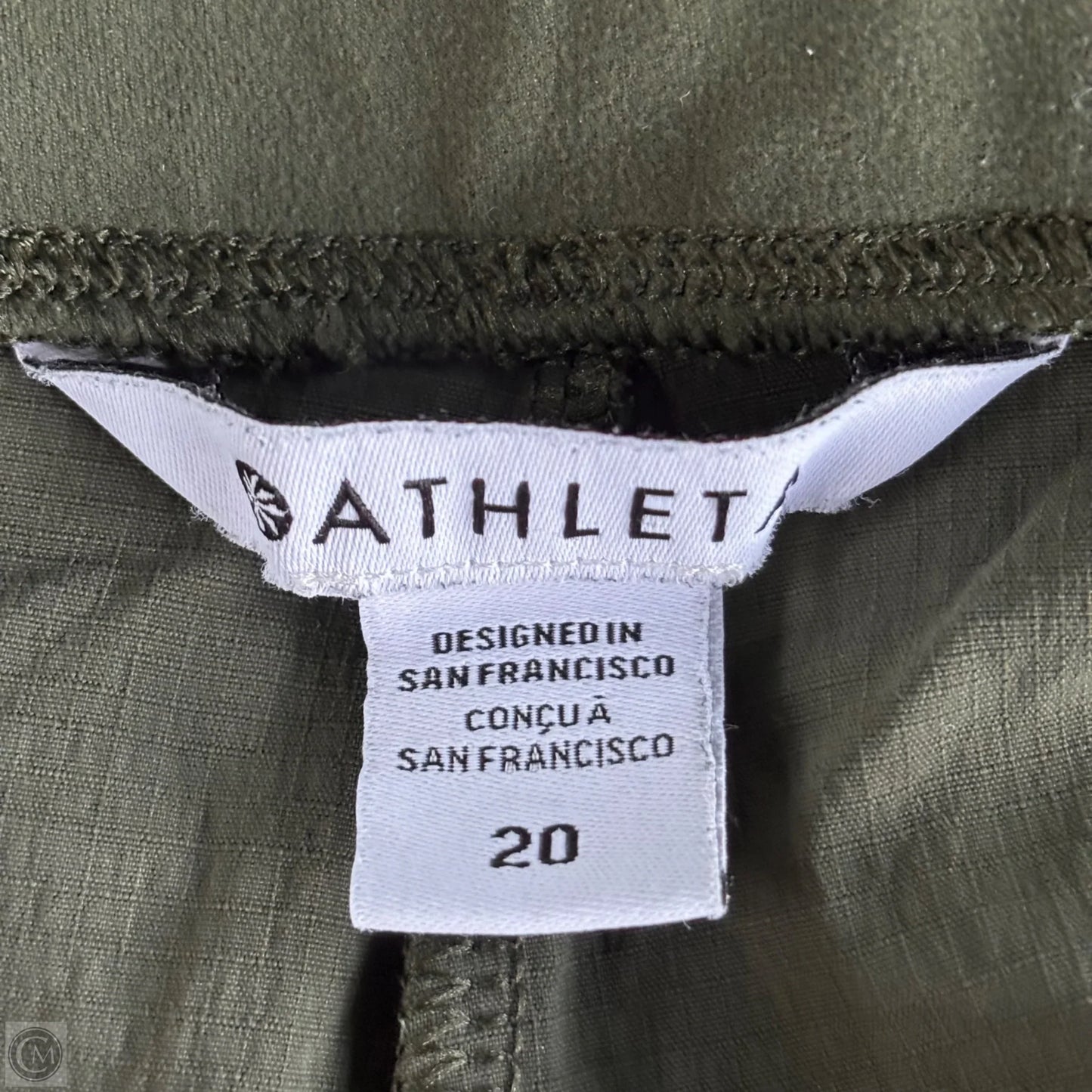 Athletic Pants By Athleta In Green, Size: 2x