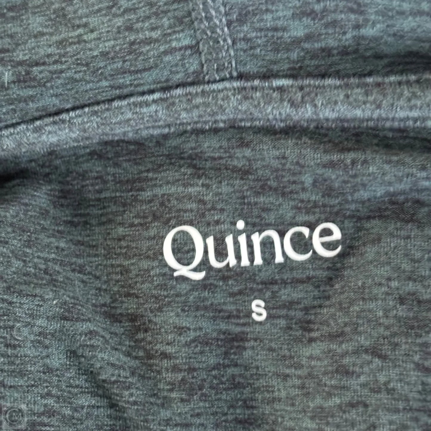 Athletic Jacket By Quince In Green, Size: S