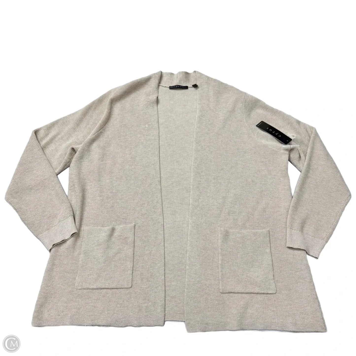 Cardigan By Cyrus In Cream, Size: 2x