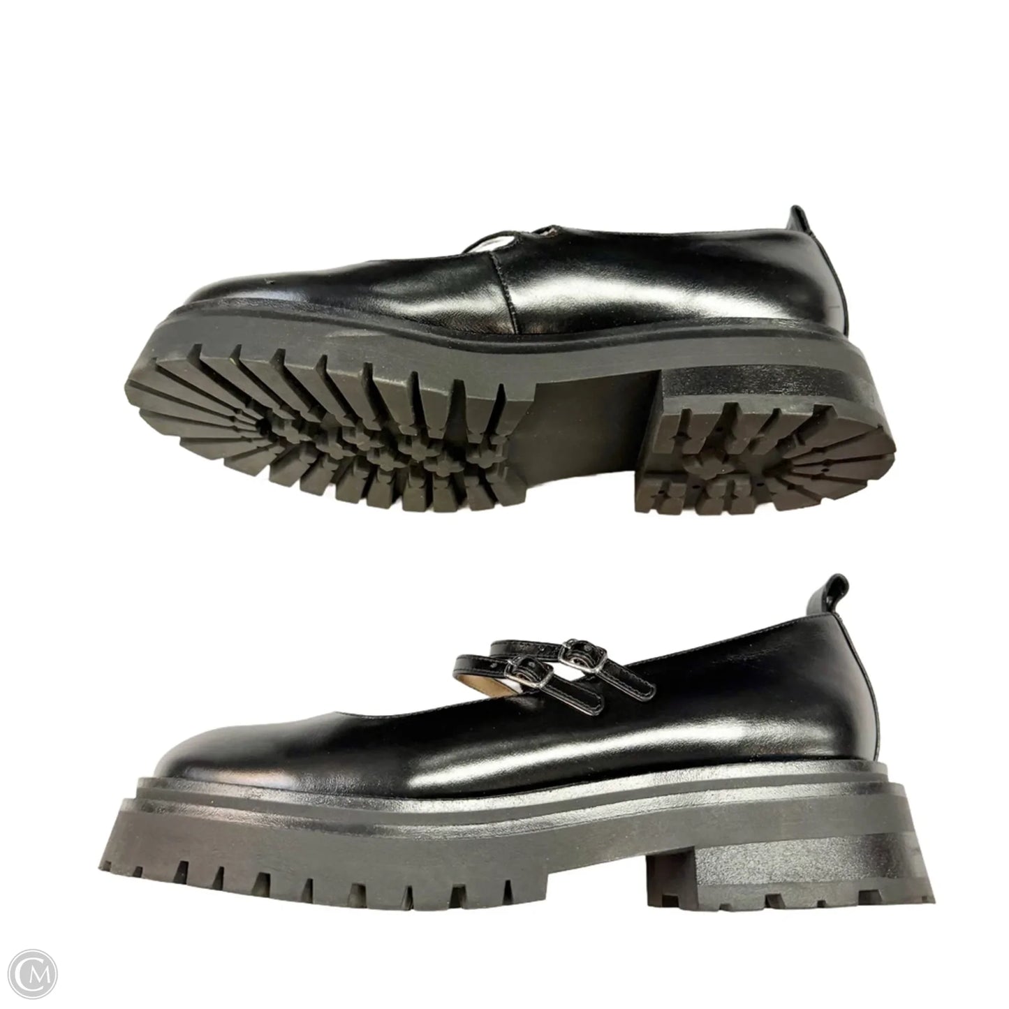 Shoes Heels Platform By Steve Madden In Black, Size: 9