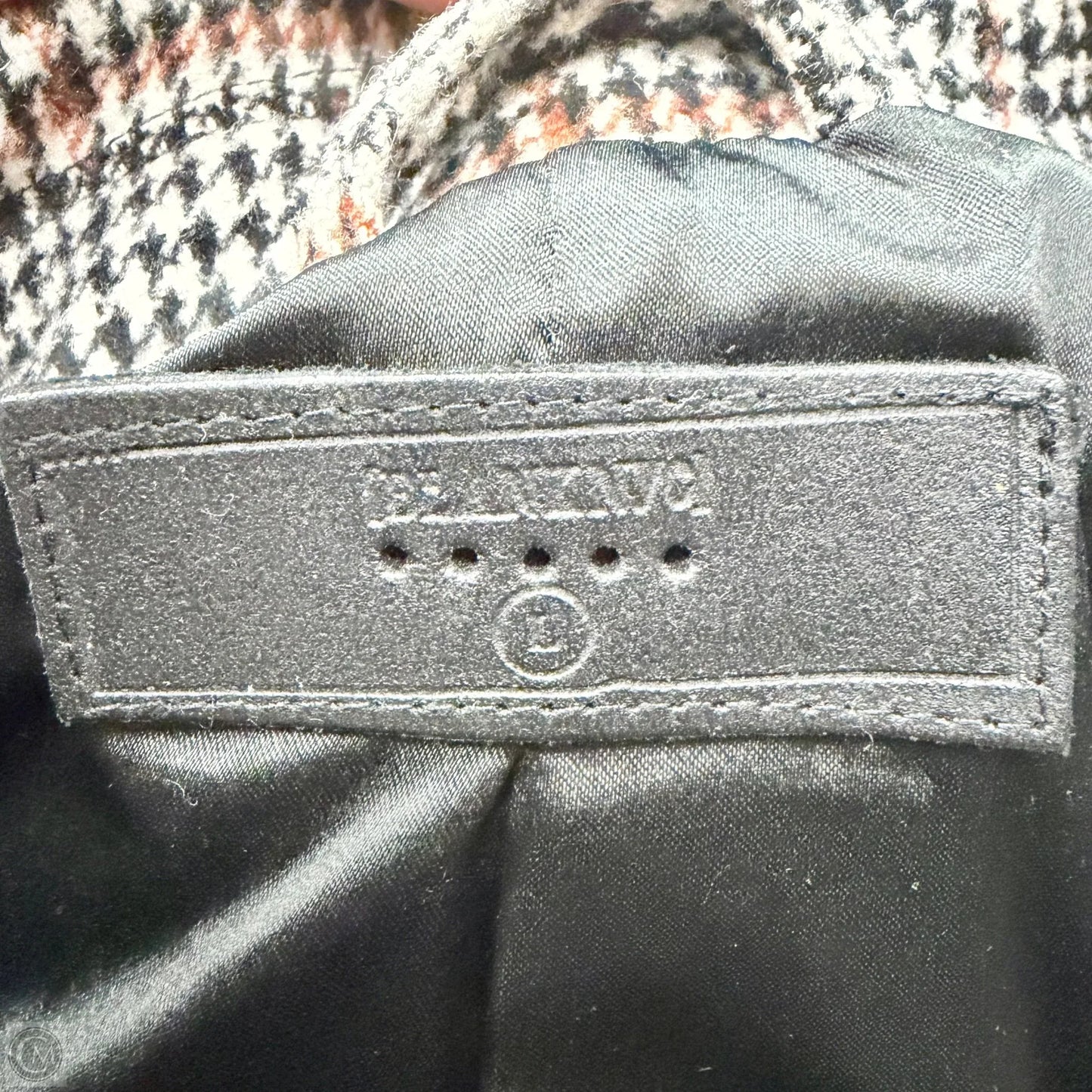 Coat Parka By Blanknyc In Black & Brown, Size: L