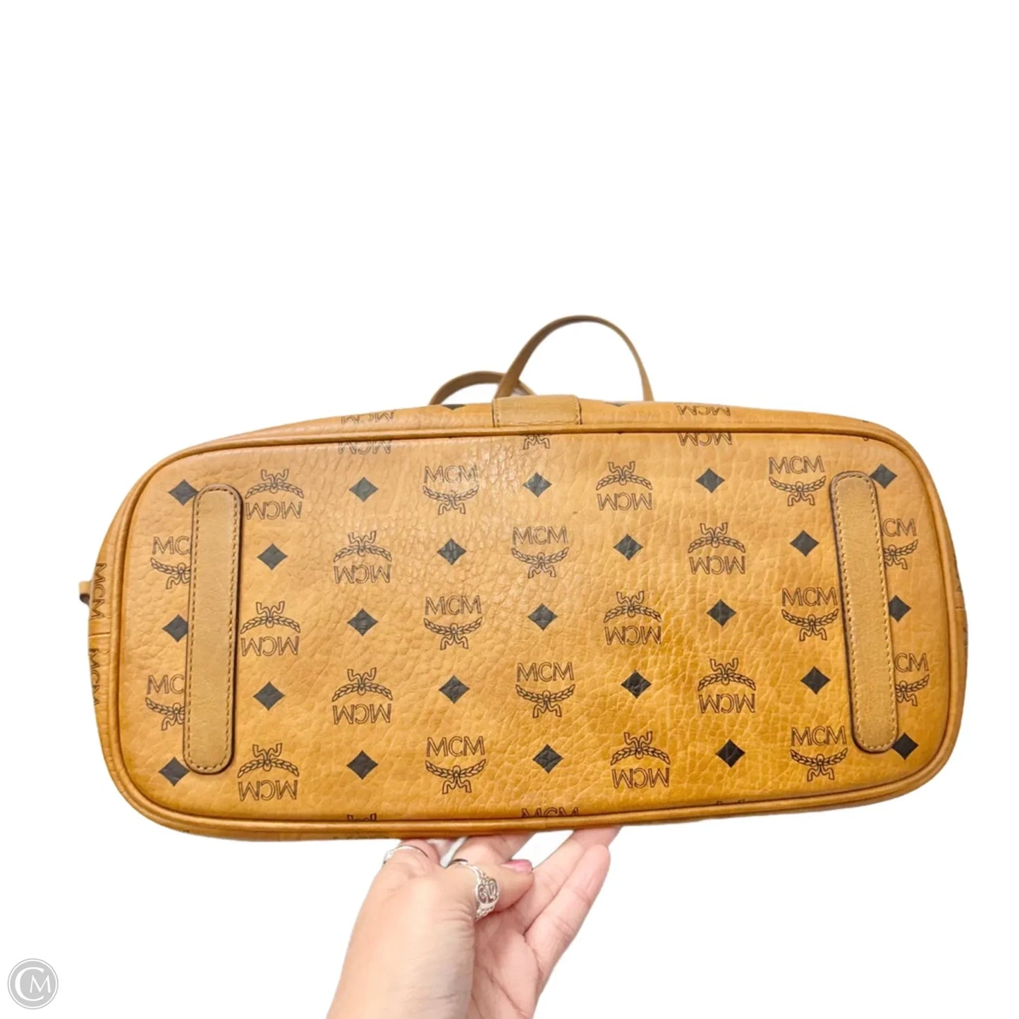 Tote Luxury Designer By Mcm, Size: Large