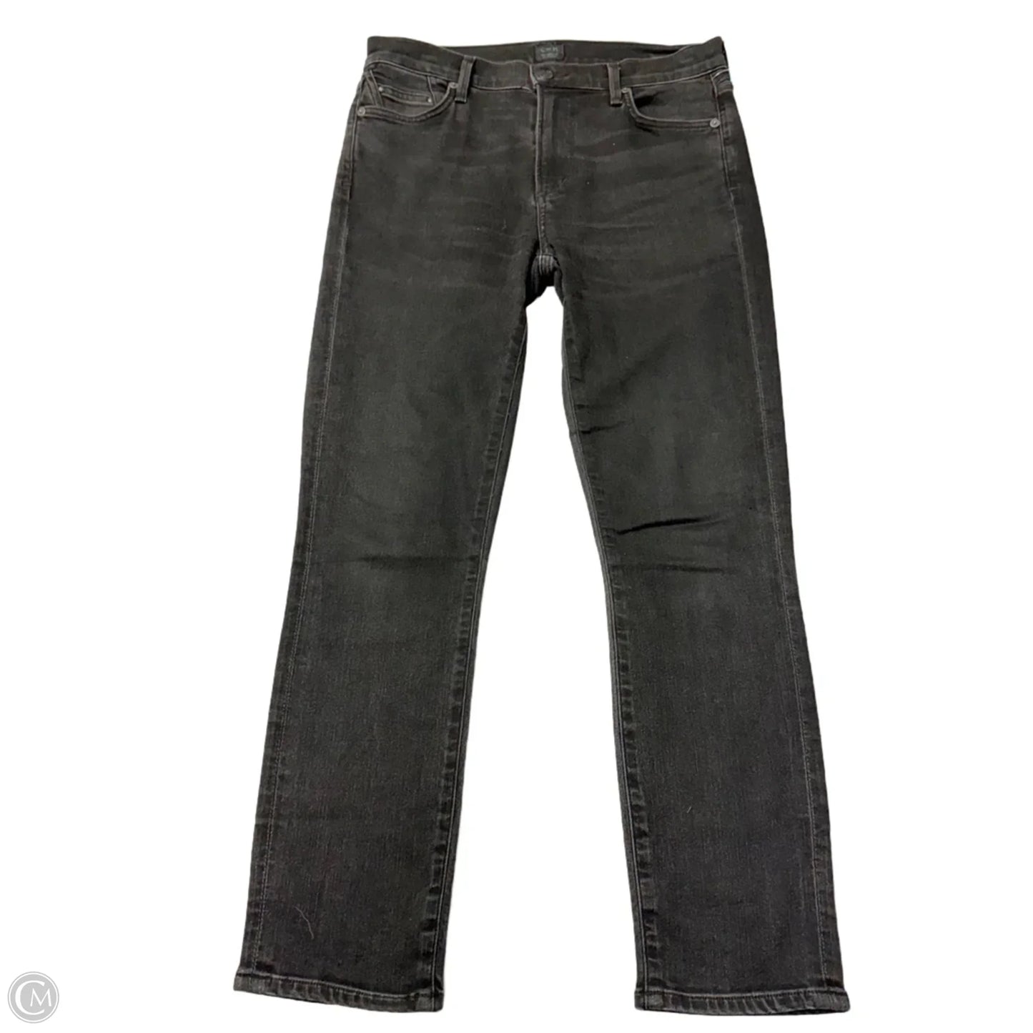 Jeans Skinny By Citizens Of Humanity In Black Denim, Size: 4