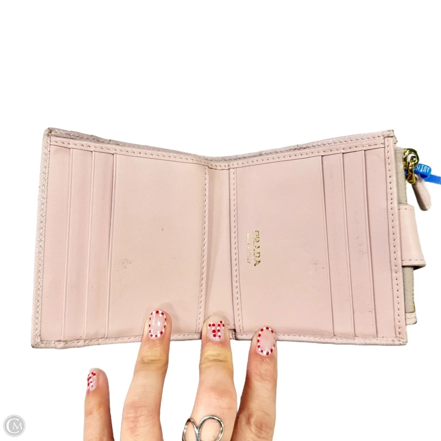 Wallet Luxury Designer By Prada, Size: Small