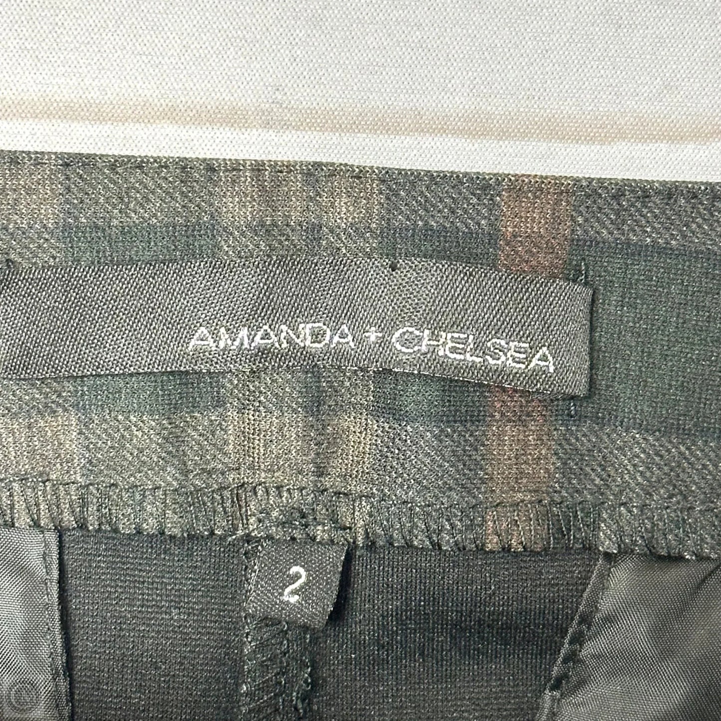 Pants Dress By Amanda + Chelsea In Plaid Pattern, Size: 2
