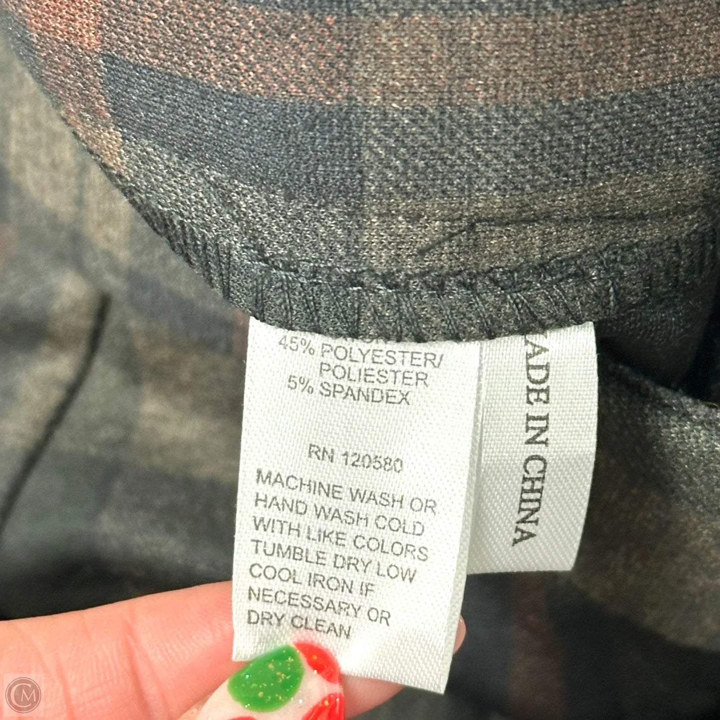 Pants Dress By Amanda + Chelsea In Plaid Pattern, Size: 2