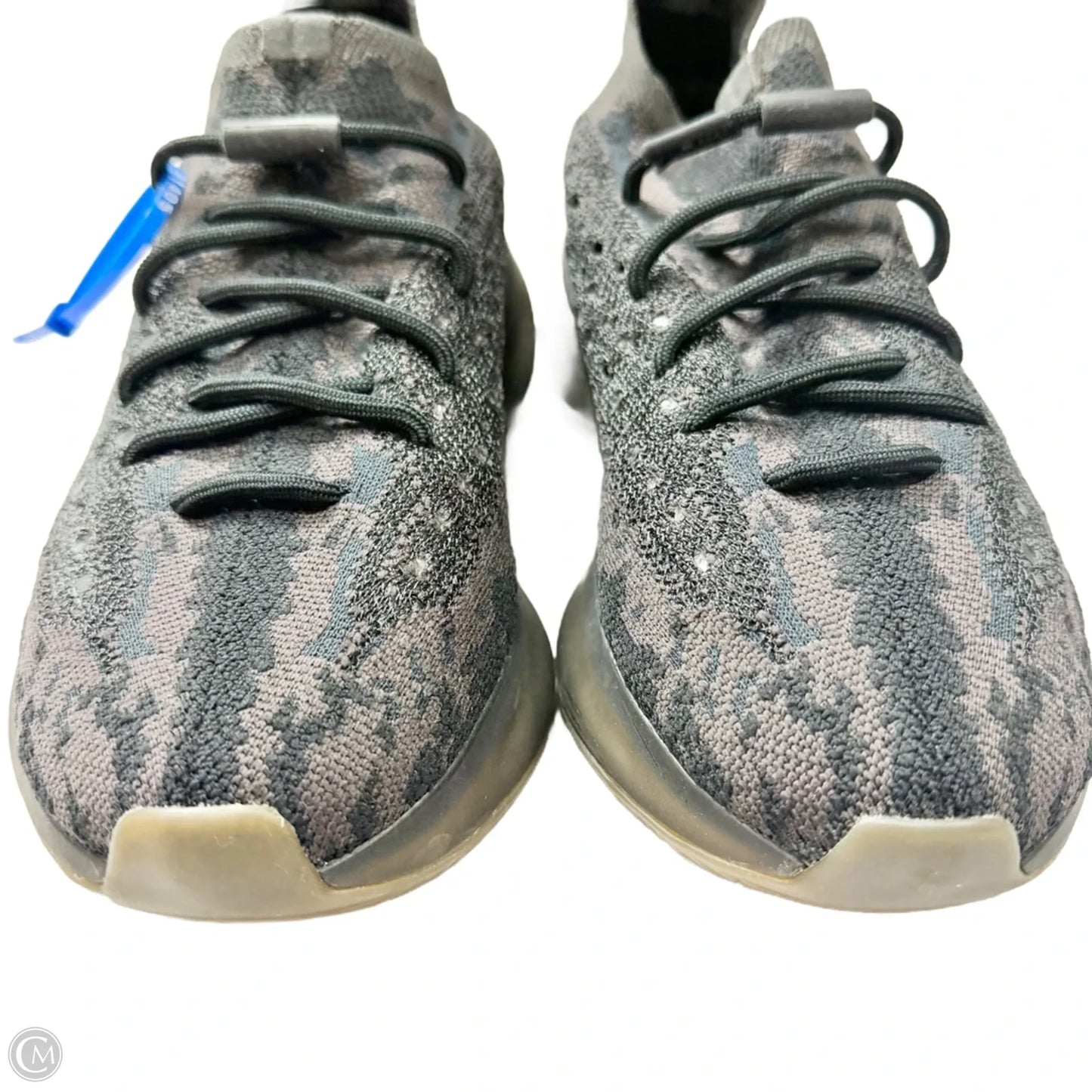 Shoes Luxury Designer By Yeezy In Black & Brown, Size: 10