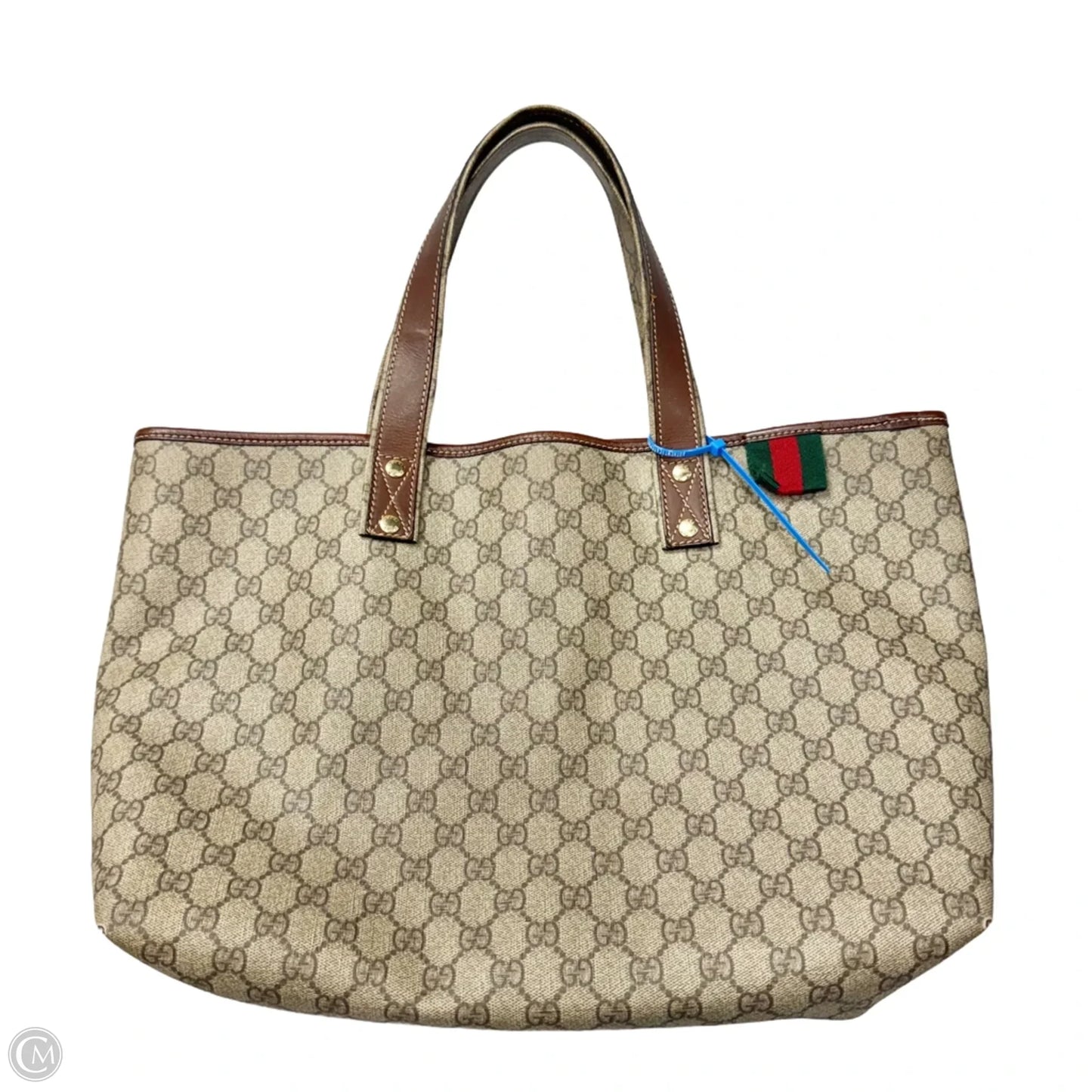 Tote Luxury Designer By Gucci, Size: Large