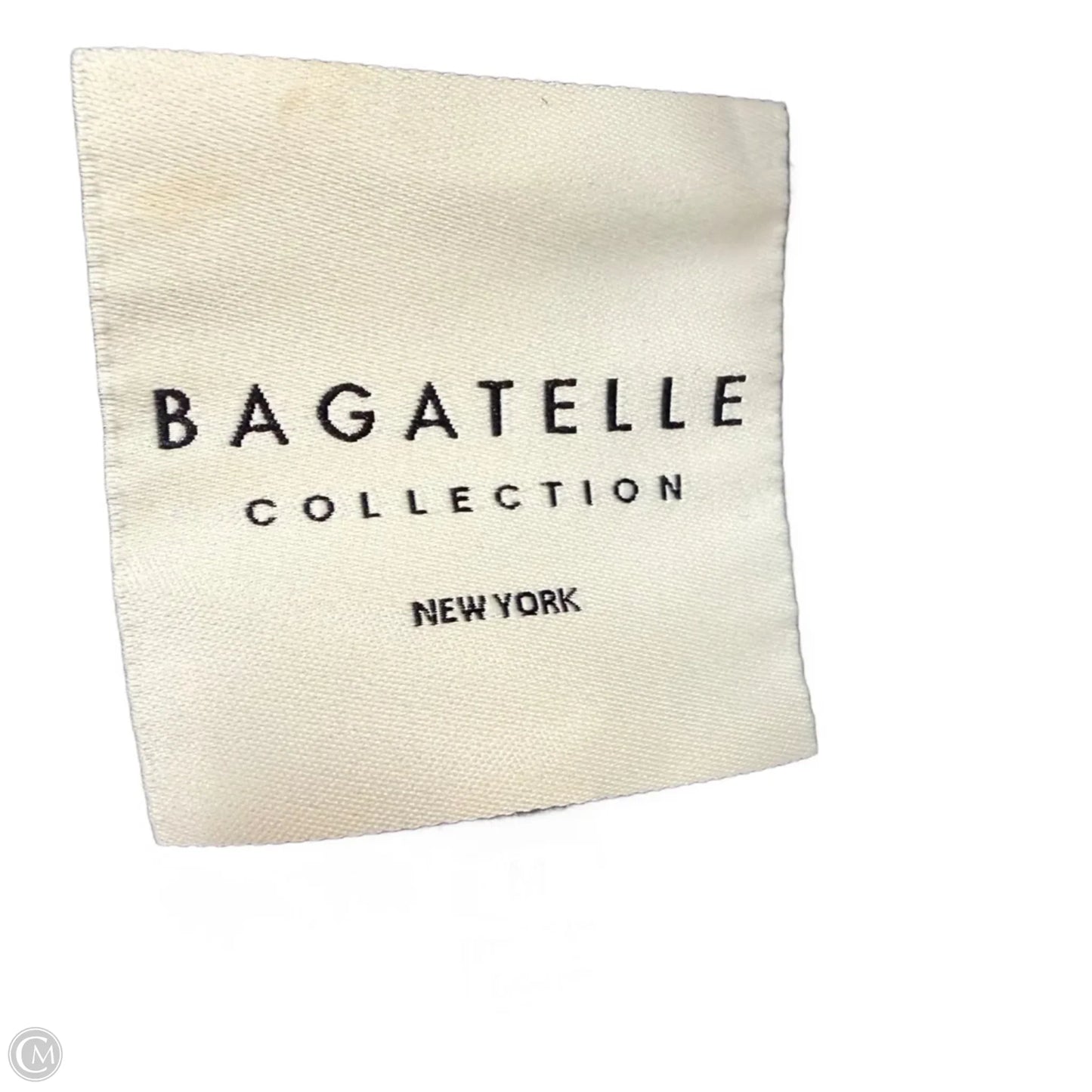 Coat Trench Coat By Bagatelle In Black, Size: M