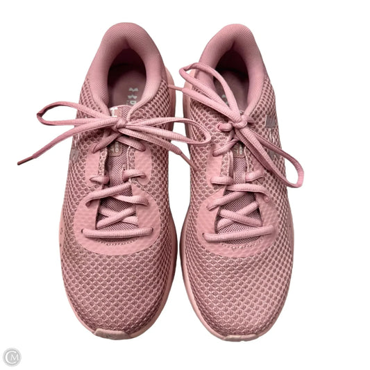 Shoes Athletic By Under Armour In Pink, Size: 8