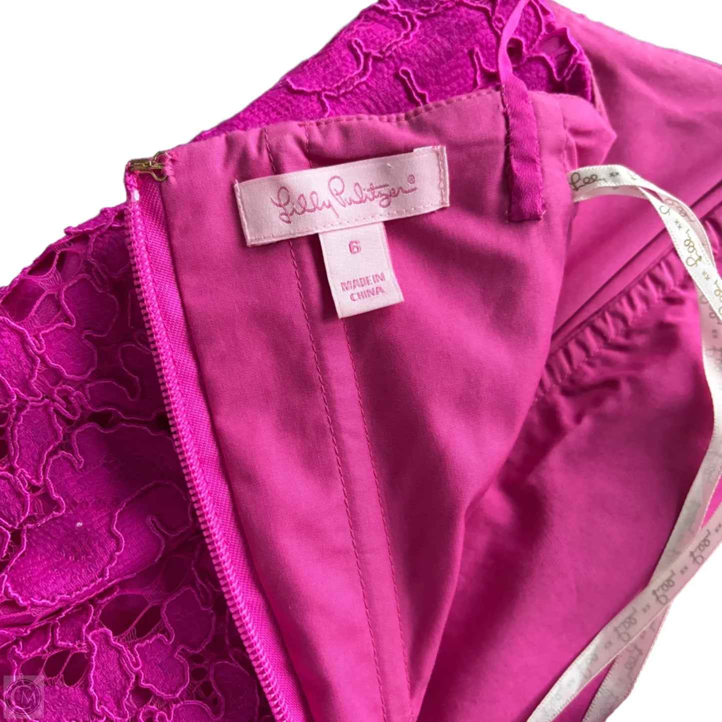 Dress Designer By Lilly Pulitzer In Pink, Size: 6