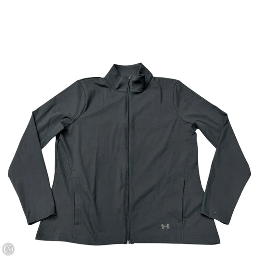 Athletic Jacket By Under Armour In Black, Size: 2x