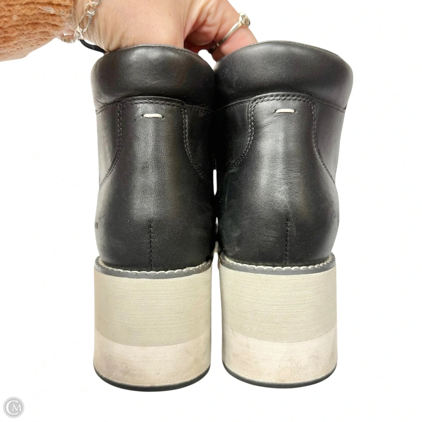 Boots Ankle Heels By Cole-haan In Black, Size: 8