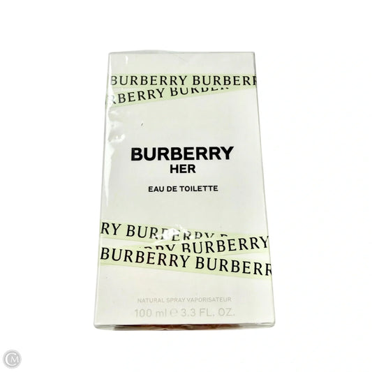 Fragrance Luxury Designer By Burberry, Size: Medium