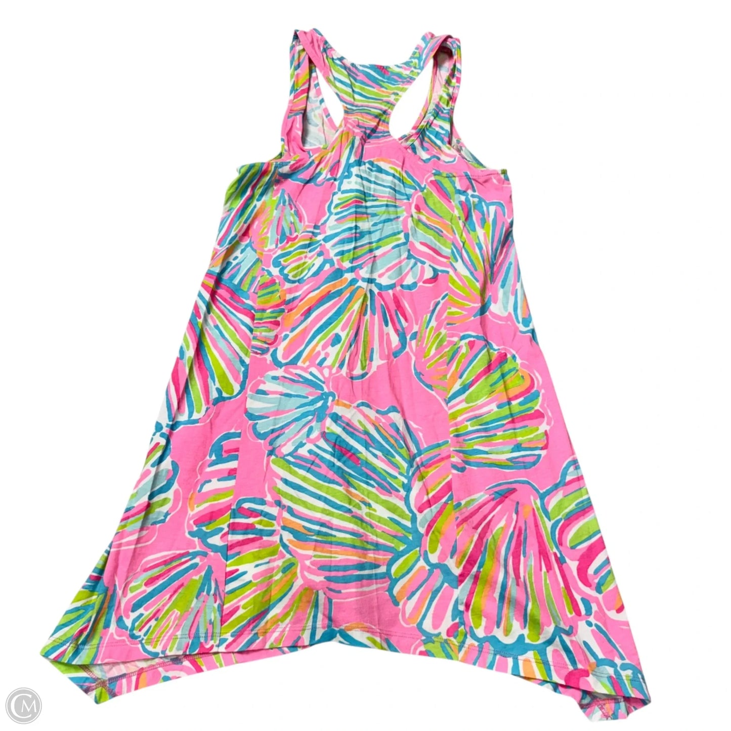Dress Designer By Lilly Pulitzer In Green & Pink, Size: S