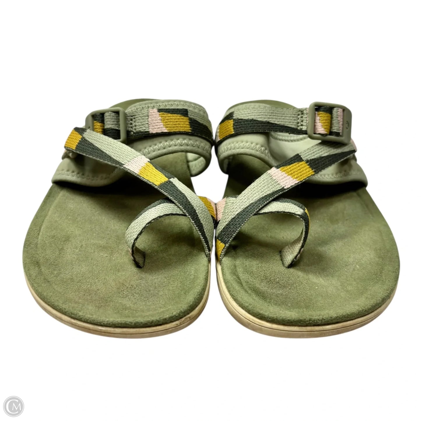 Sandals Flip Flops By Merrell In Green, Size: 9