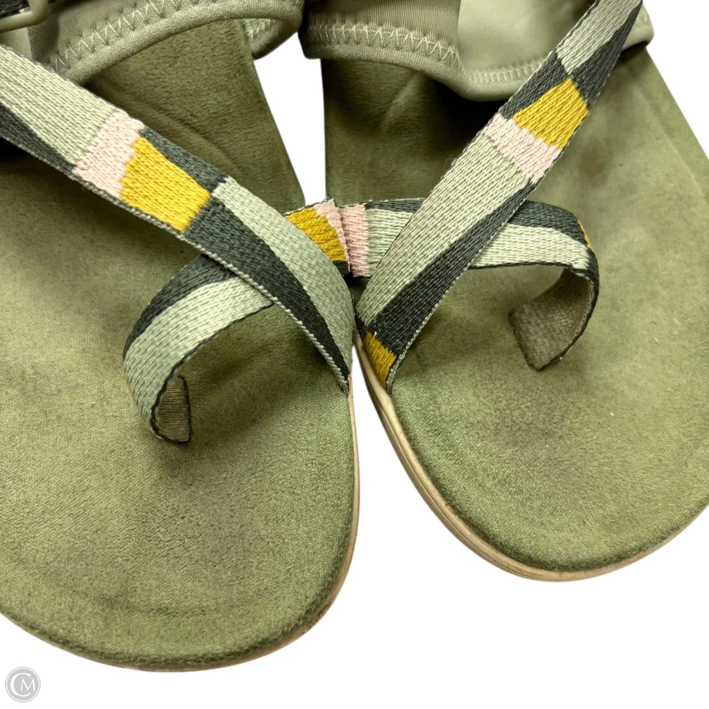 Sandals Flip Flops By Merrell In Green, Size: 9