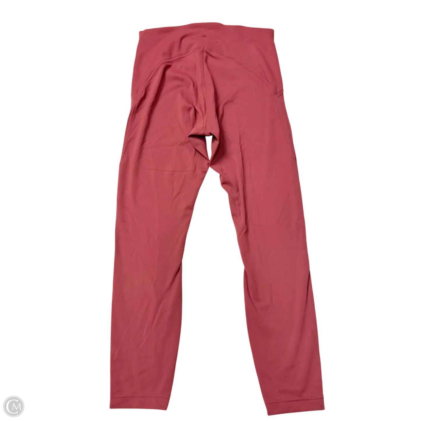 Athletic Leggings By Lululemon In Pink, Size: M