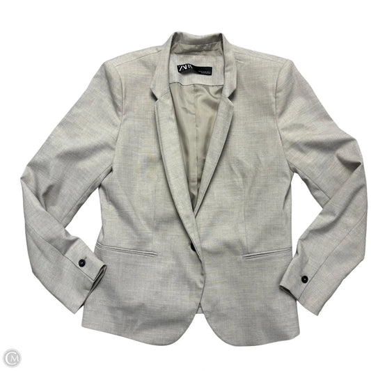 Blazer By Zara In Grey, Size: M