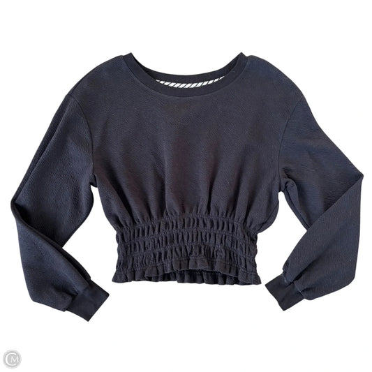 Top Long Sleeve By Maeve In Black, Size: M