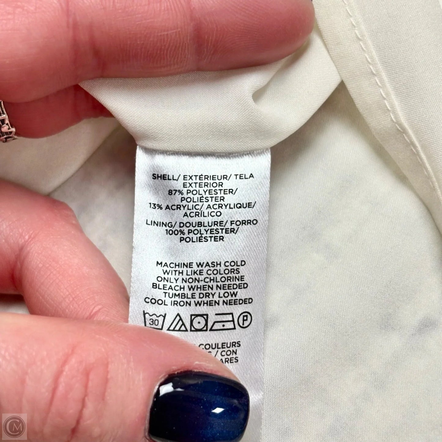 Dress Work By Ann Taylor In White, Size: L