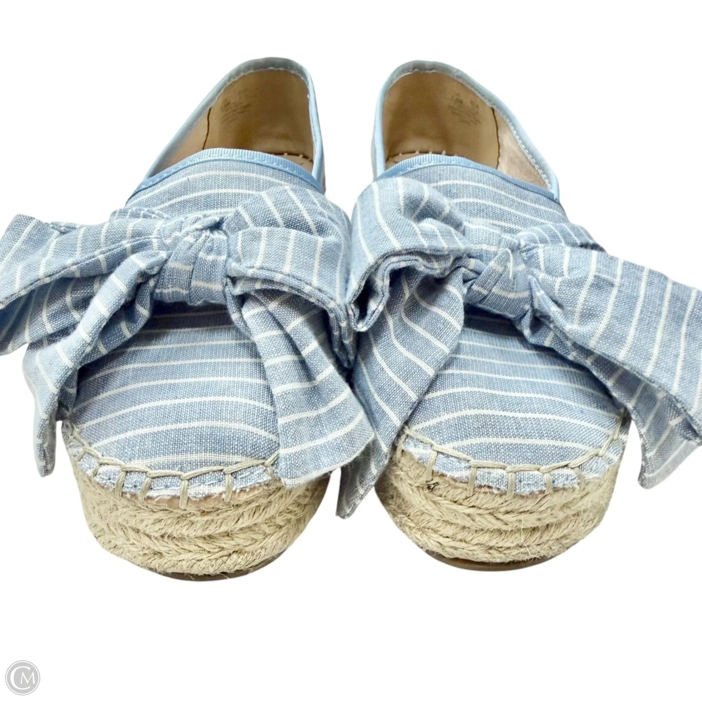 Shoes Heels Platform By Sam Edelman In Blue & White, Size: 7.5