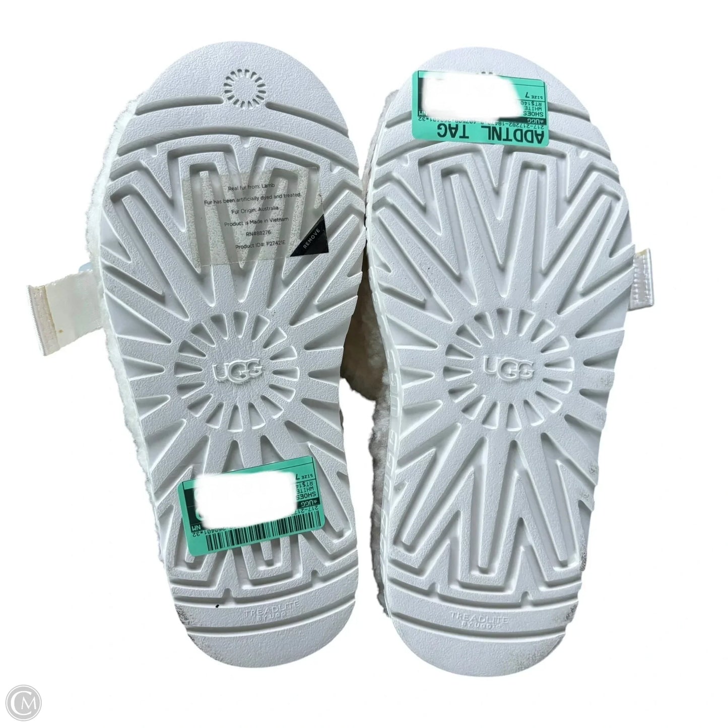 Shoes Designer By Ugg In White, Size: 7