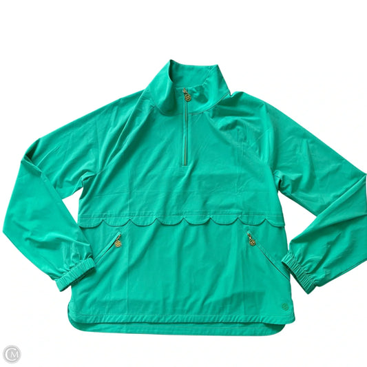 Top Long Sleeve Designer By Lilly Pulitzer In Green, Size: M
