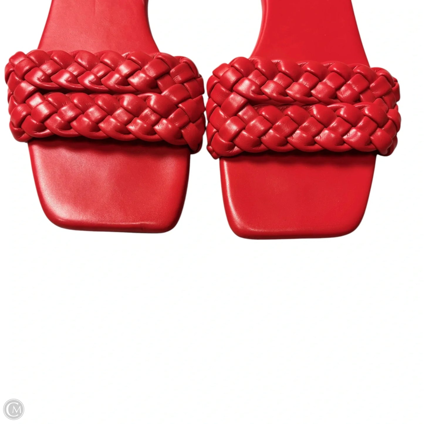 Sandals Flats By Journee In Red, Size: 7
