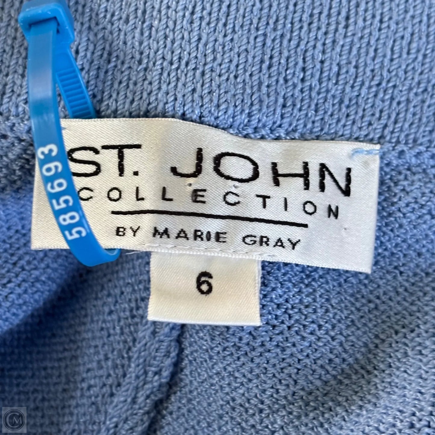 Capri Luxury Designer By St John Collection In Blue, Size: 6
