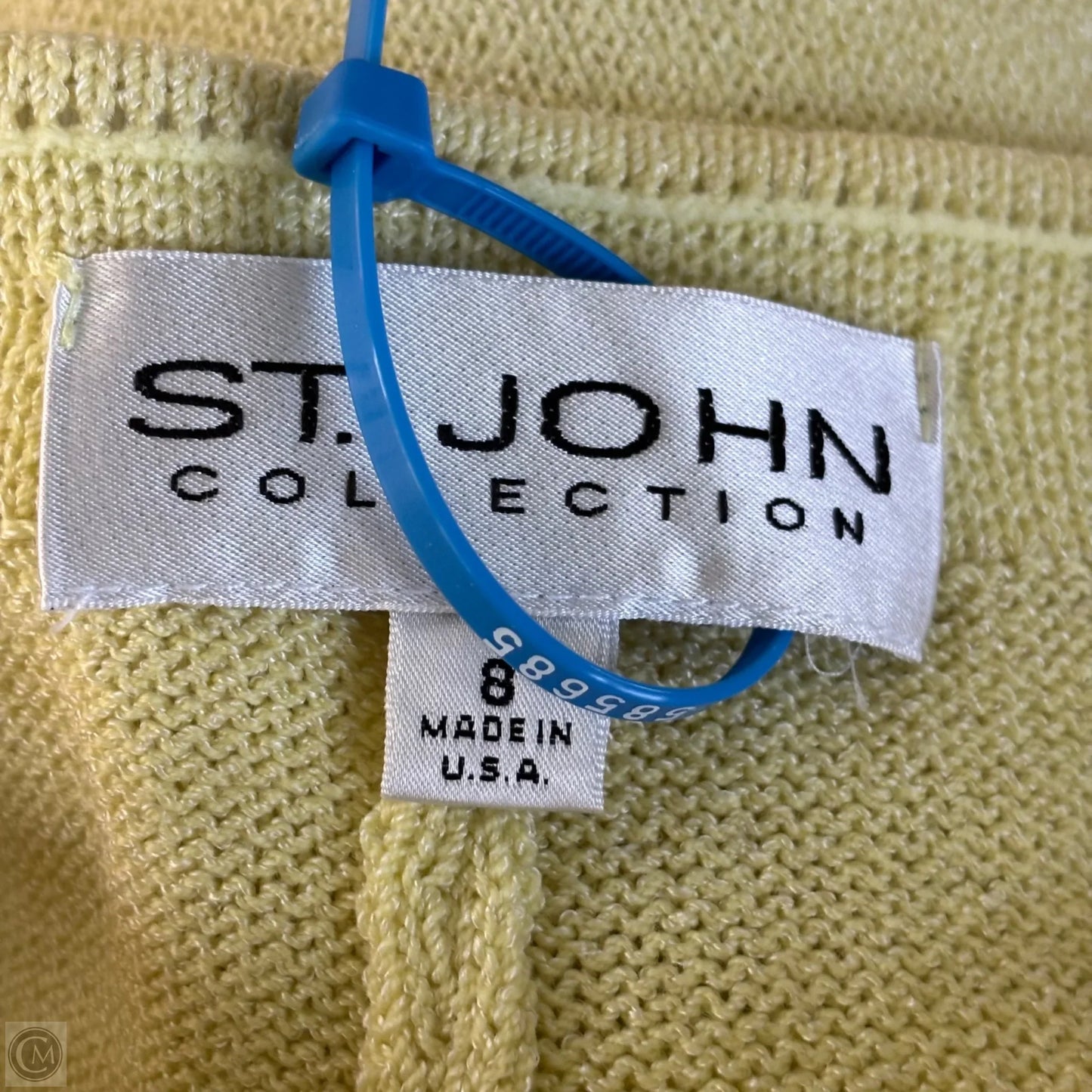Pants Luxury Designer By St John Collection In Yellow, Size: 8