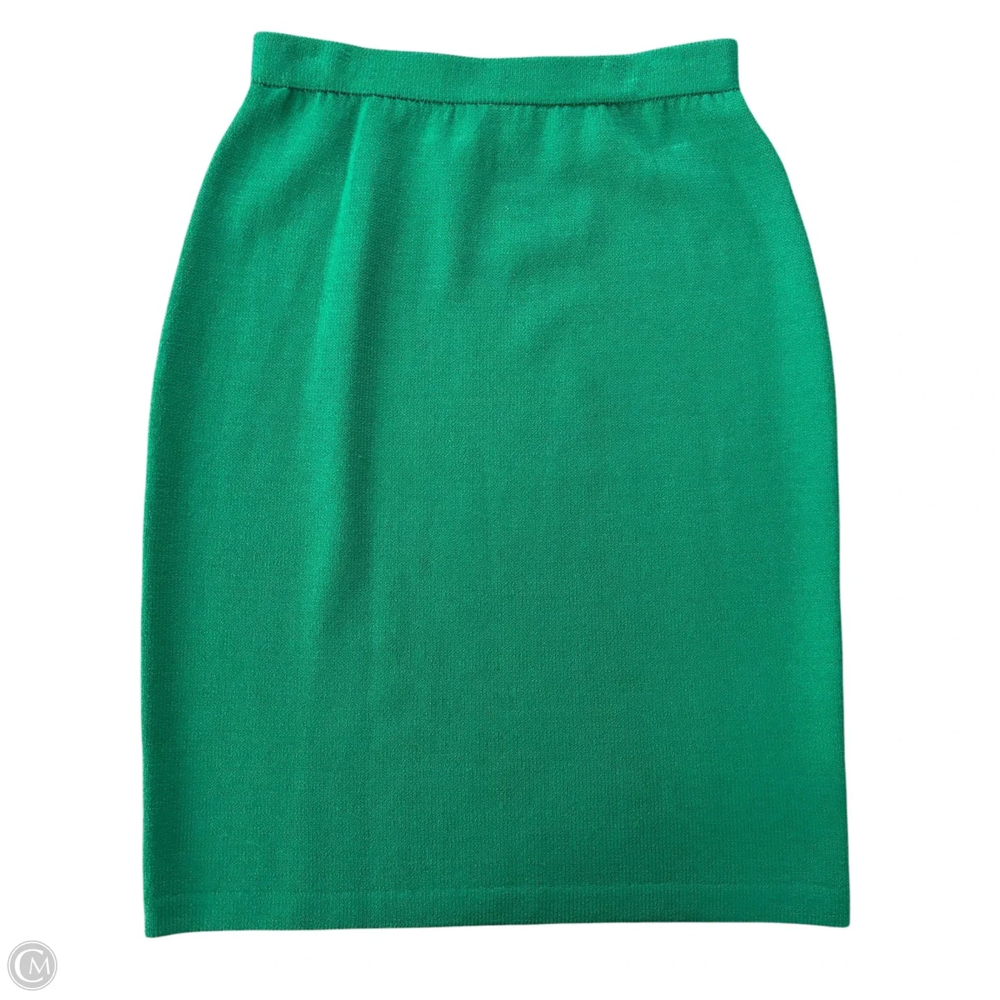 Skirt Luxury Designer By St John Collection In Green, Size: S