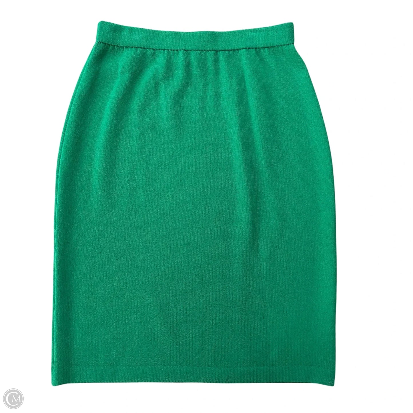 Skirt Luxury Designer By St John Collection In Green, Size: S
