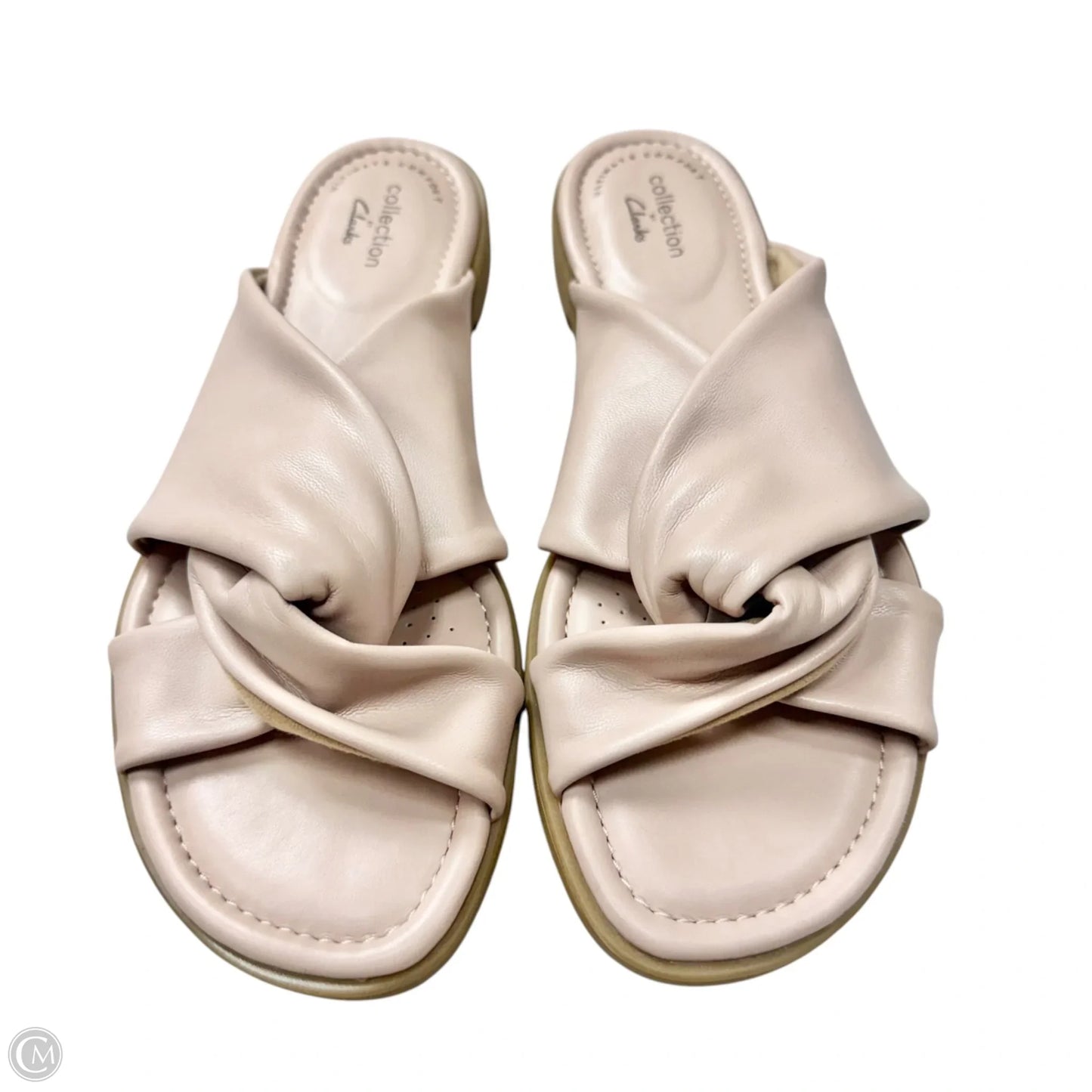 Sandals Flats By Clarks In Pink, Size: 8