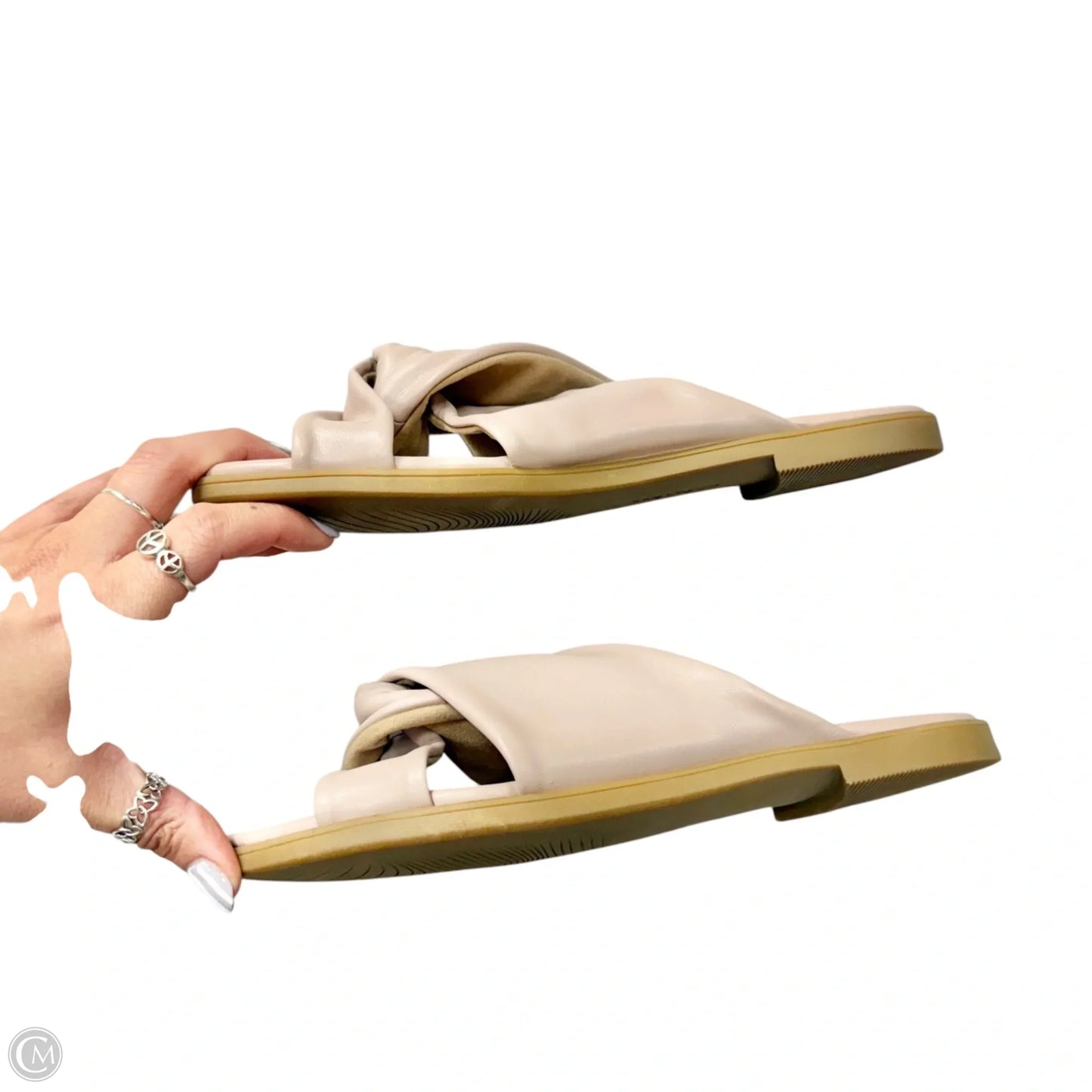 Sandals Flats By Clarks In Pink, Size: 8