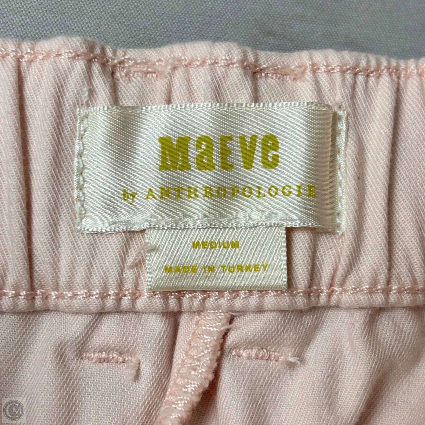 Pants Cropped By Maeve In Pink, Size: M