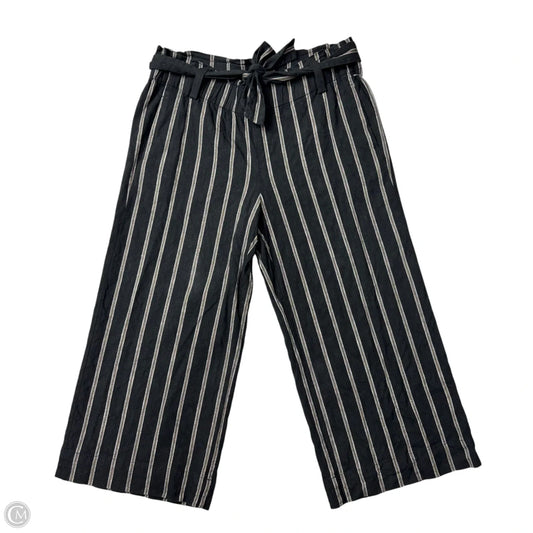 Pants Cropped By J. Jill In Black & Tan, Size: S