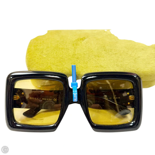 Sunglasses Luxury Designer By Gucci, Size: Large
