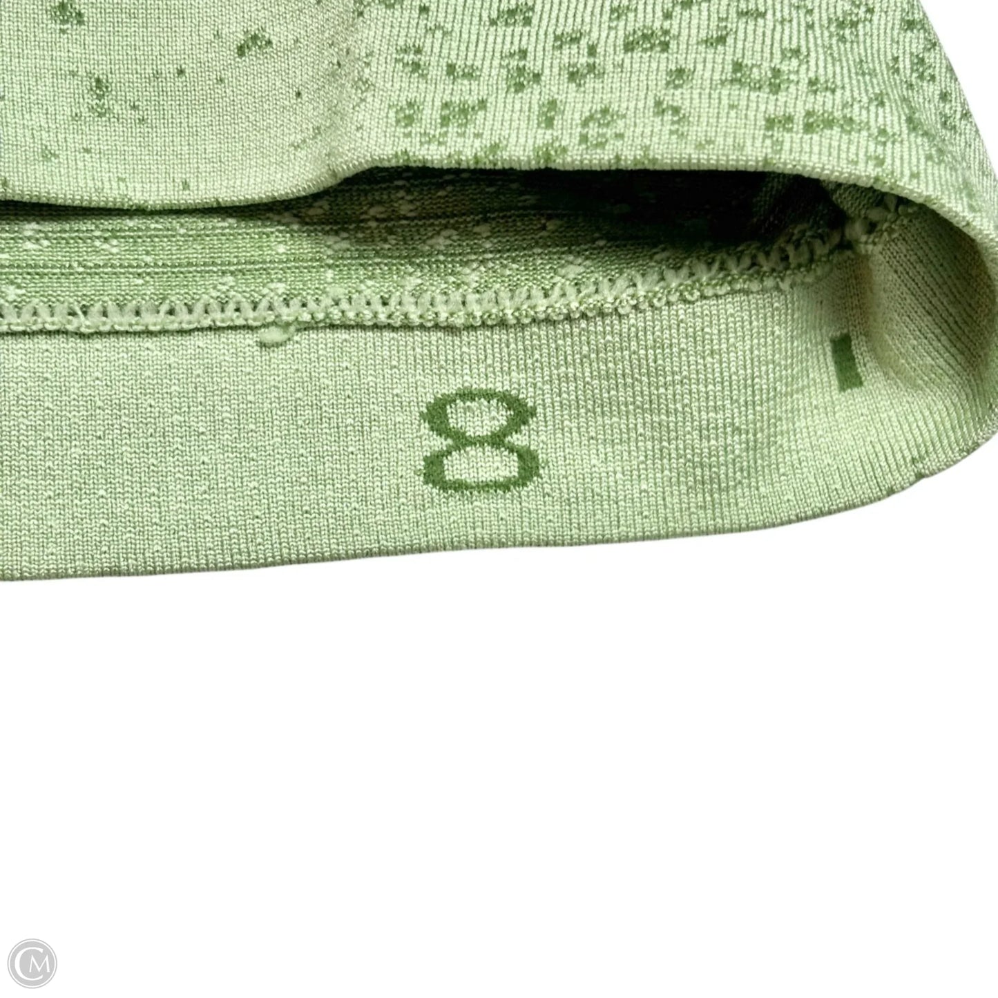 Athletic Top Long Sleeve Crewneck By Lululemon In Green, Size: S