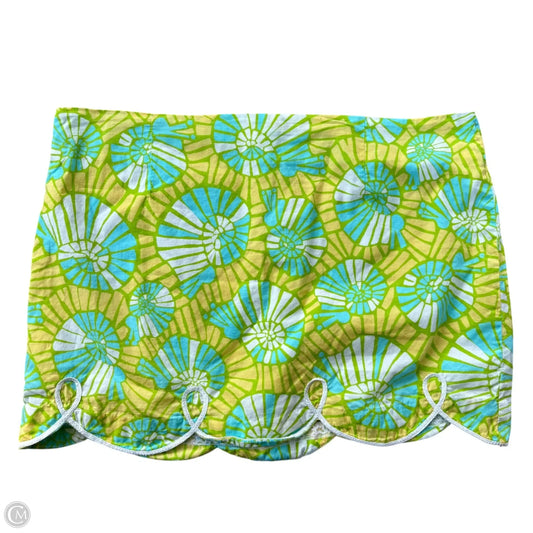 Skirt Designer By Lilly Pulitzer In Blue & Yellow, Size: M